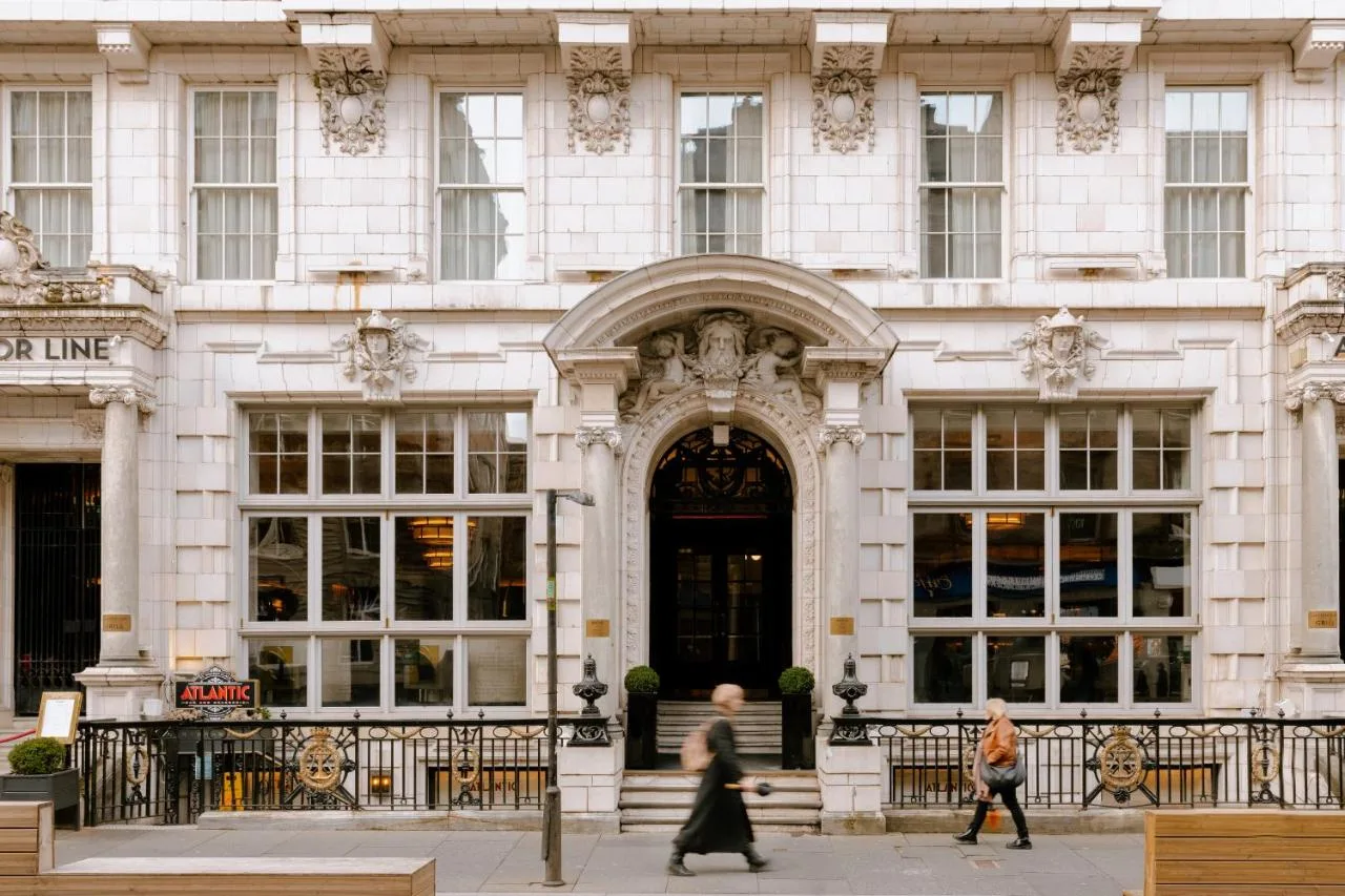 Edwardian facade on St Vincent Place